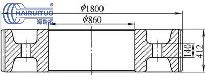 大型薄腹板重載齒輪的滲碳淬火及變形控制(圖2)