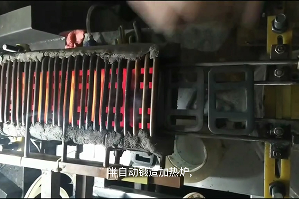 超音頻感應(yīng)加熱設(shè)備，半自動(dòng)鍛造加熱爐