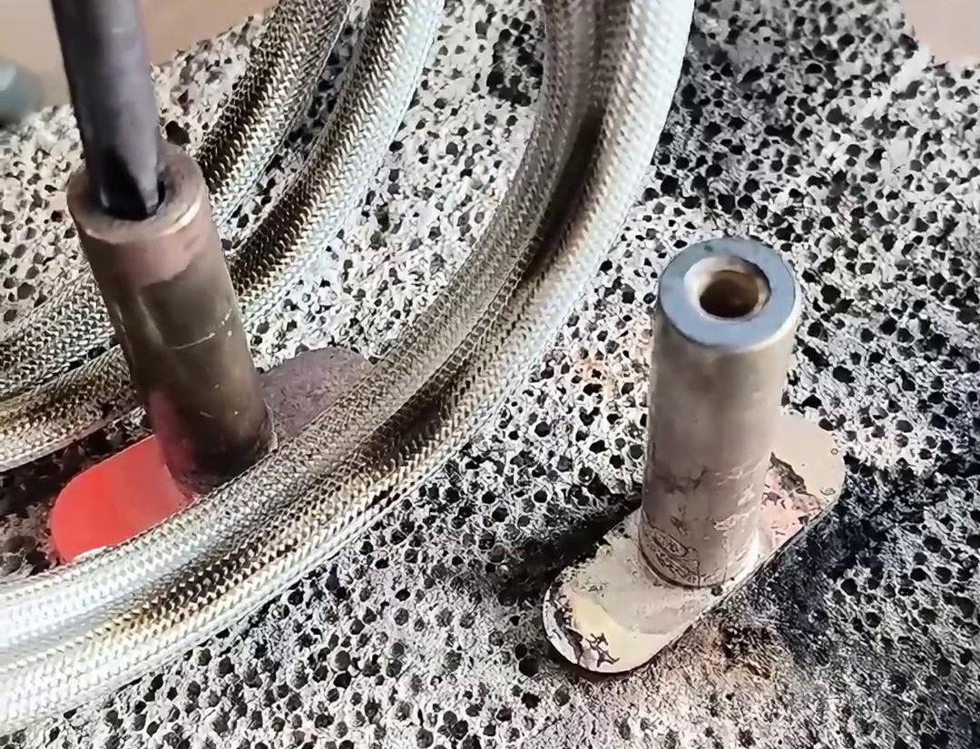 黃銅焊接用高頻焊機，加熱快影響小