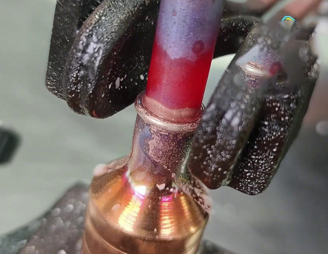 銅管焊接有難度？看看高頻焊機焊接銅管的效果如何！