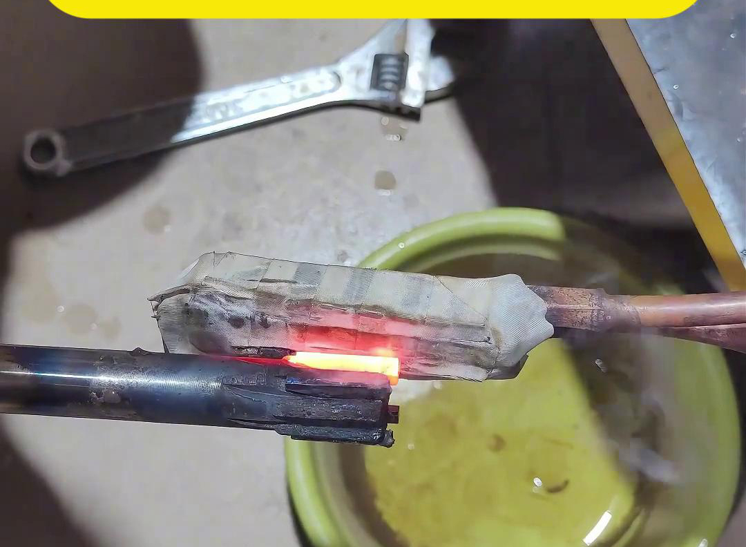 相比火焰焊接，高頻焊接機在焊接合金刀頭方面具有更高的效率