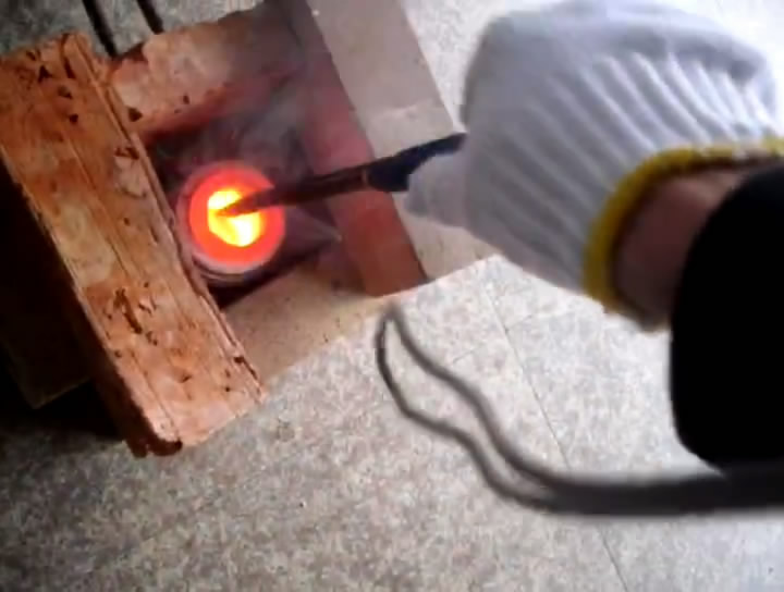 高頻熔煉爐，錫熔煉試驗(yàn)