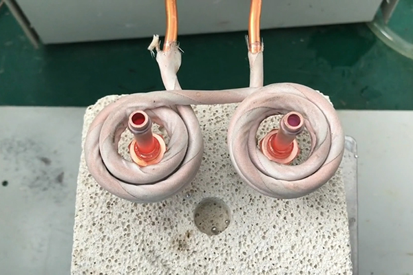 高頻加熱機(jī) 高頻釬焊機(jī) 銅管焊接試樣