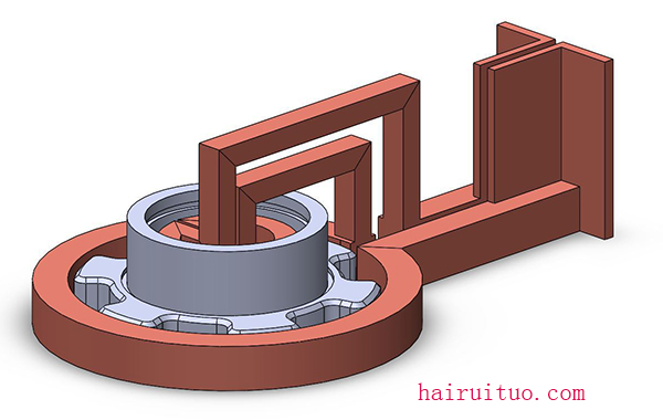 一種中頻感應(yīng)加熱線圈LCR串聯(lián)電路